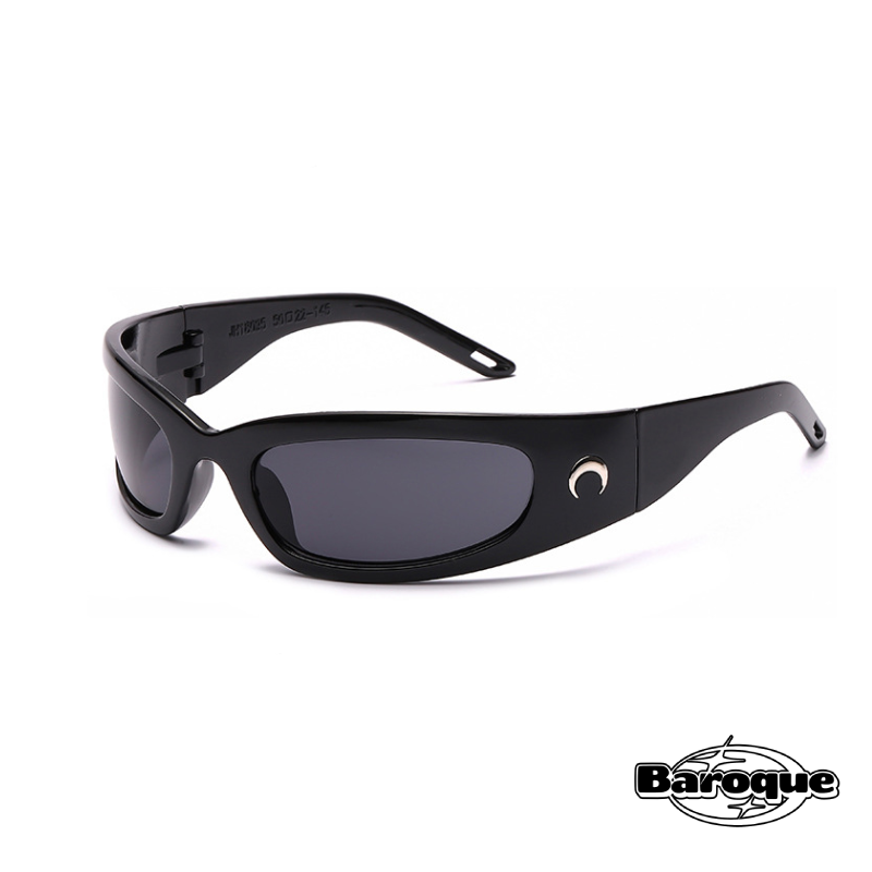 Black Moon Rectangular Sunglasses