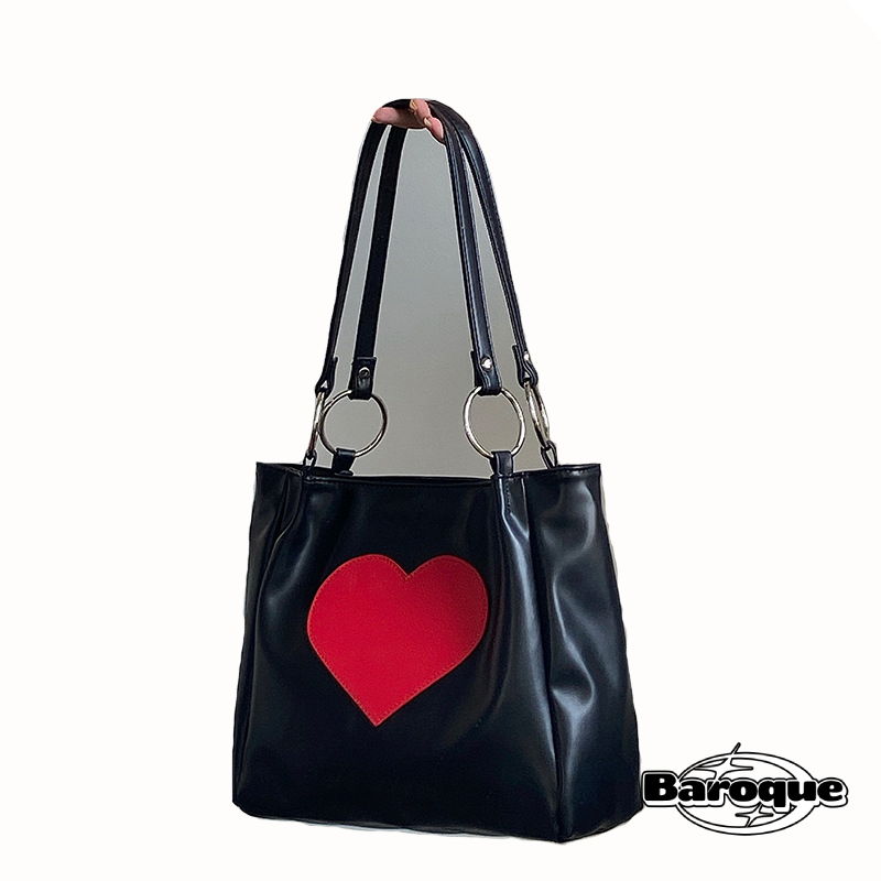 Red Heart Handbag