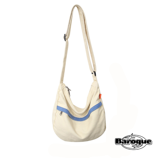 BEIGE VINTAGE CROSSBODY BAG