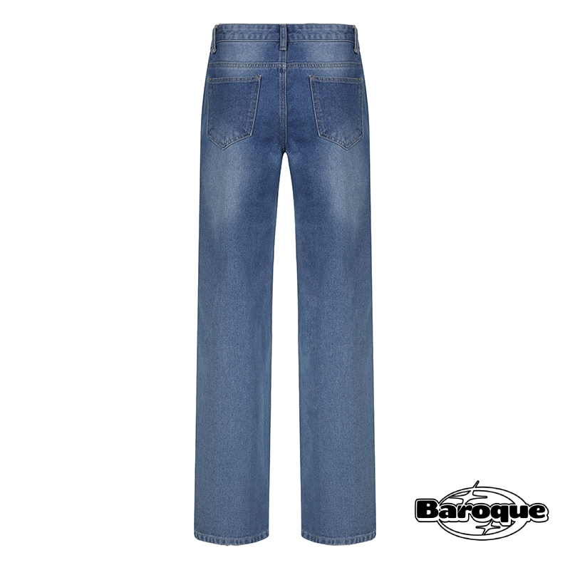 Blue Nostalgic Nineties Y2K Jeans