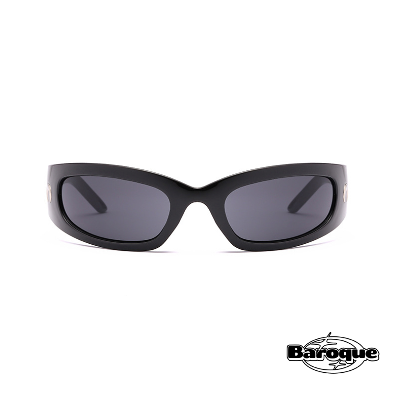 Black Moon Rectangular Sunglasses