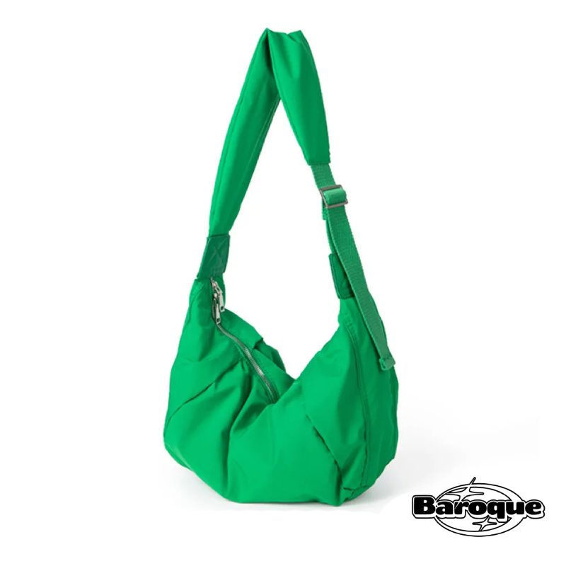 Green Nylon Summer Bag